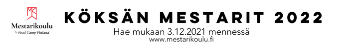 Köksän mestarit per 3.12.2021